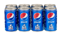 (image for) Pepsi Cola Mini Cans 6/7.5oz